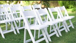 Resin20Chair3 1694135905 Chair - white resin with seating pad