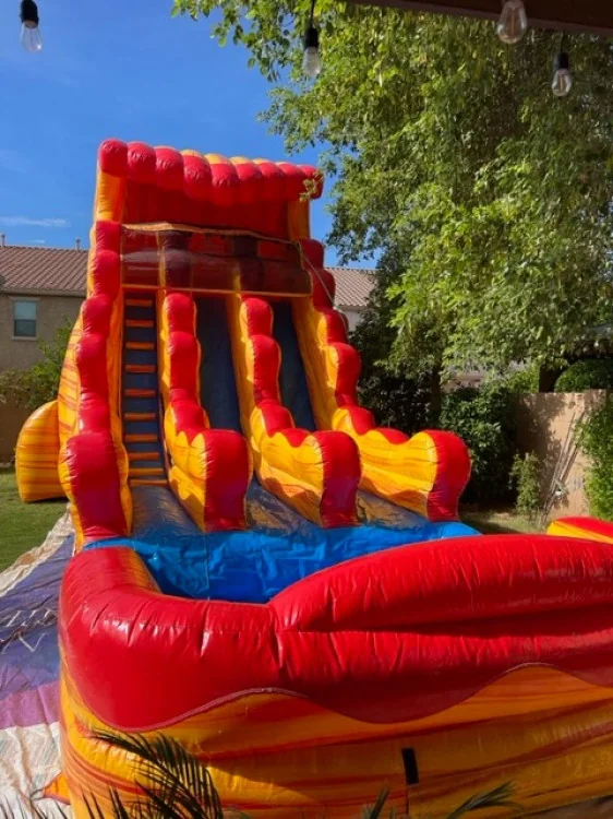 flame double slide rentals